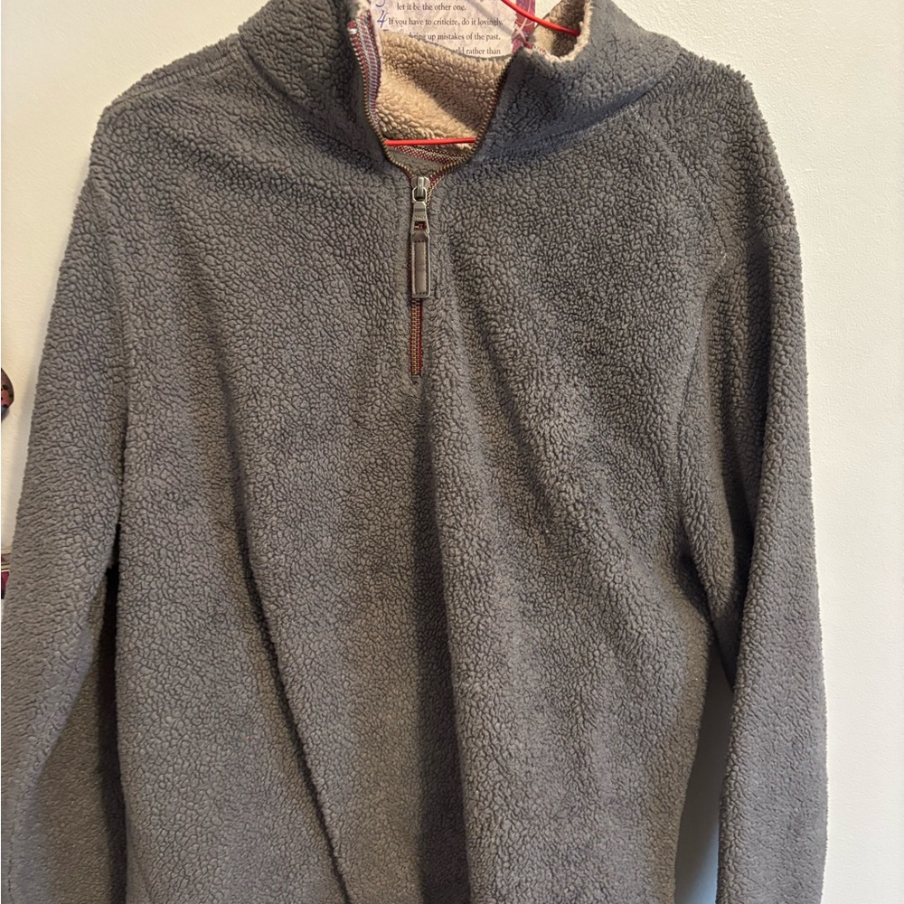 5/45$ or 10/80$

Trinity Men's Charcoal Zip-Up Sweater